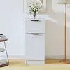 Image de Buffet Blanc 30x30x70 cm Bois d ingénierie