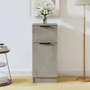 Image de Buffet Gris béton 30x30x70 cm Bois d ingénierie