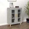 Image de Buffet gris béton 69,5x34x90 cm bois d ingénierie
