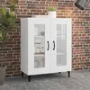 Image de vidaXL Dressoir 69,5x34x90 cm bewerkt hout wit812123