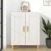 Image de Buffet Blanc 69,5x34x90 cm Bois d ingénierie