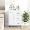 Image de Buffet Blanc 69,5x34x90 cm Bois d ingénierie
