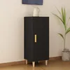 Image de Buffet Noir 34,5x34x90 cm Bois d ingénierie