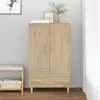 Image de Buffet haut Chêne sonoma 70x31x115 cm Bois d ingénierie