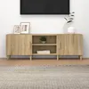 Image de Meuble TV Chêne sonoma 150x30x50 cm Bois d ingénierie