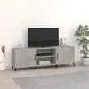 Image de Meuble TV gris béton 150x30x50 cm bois d ingénierie