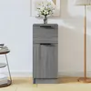 Image de Buffet Sonoma gris 30x30x70 cm Bois d ingénierie