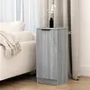 Image de vidaXL Buffet Armoire de Rangement Meuble de Rangement Armoire Latérale Salle de Séjour Salon Intérieur Sonoma Gris 30x30x70 cm Bois d'Ingénierie