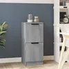 Image de Buffet Sonoma gris 30x30x70 cm Bois d ingénierie