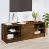 Image de vidaXL Tv-meubel 102x35,5x36,5 cm bewerkt hout gerookt eikenkleurig817084