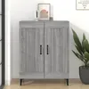 Image de Buffet sonoma gris 69,5x34x90 cm bois d ingénierie