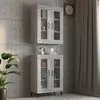 Image de Armoire murale suspendue Sonoma gris 69,5x34x90 cm