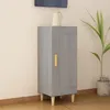 Image de vidaXL Buffet Sonoma gris 34,5x34x90 cm Bois d'ingénierie817433