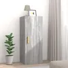 Image de vidaXL Armoire murale Sonoma gris 34,5x34x90 cm Bois d'ingénierie817439