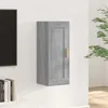 Image de Armoire murale Sonoma gris 35x34x90 cm Bois d ingénierie