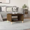 Image de vidaXL Salontafel 60x50x40 cm bewerkt hout bruin eikenkleur817521