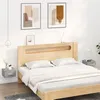 Image de Tables de chevet murales 2 pcs sonoma gris 35x35x20 cm