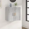 Image de Armoire murale Sonoma gris 60x30x60 cm Bois d ingénierie