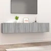 Image de Meubles TV 2 pcs sonoma gris 80x30x30 cm bois d ingénierie