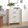 Image de vidaXL Buffet Blanc 62x38x70 cm Bois d'ingénierie345672