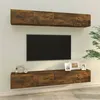 Image de vidaXL Tv-wandmeubels 4 st 100x30x30 cm gerookt eiken3114195