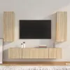 Image de vidaXL Ensemble de meubles TV 4 pcs Chêne sonoma Bois d'ingénierie3114200