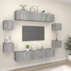 Image de vidaXL Ensemble de meubles TV 8 pcs Sonoma gris Bois d'ingénierie3114220