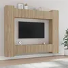 Image de vidaXL Ensemble de meubles TV 8 pcs Chêne sonoma Bois d'ingénierie3114232