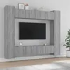 Image de Ensemble de meubles TV 8 pcs Sonoma gris Bois d ingénierie