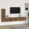 Image de vidaXL 3-delige Tv-meubelset bewerkt hout gerookt eikenkleurig3114323