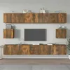 Image de vidaXL 6-delige Tv-meubelset bewerkt hout gerookt eikenkleurig3114371