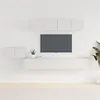 Image de vidaXL 5-delige Tv-meubelset bewerkt hout wit3114430