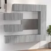 Image de vidaXL Ensemble de meubles TV 7 pcs Sonoma gris Bois d'ingénierie 3114564