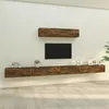 Image de vidaXL 6-delige Tv-meubelset bewerkt hout gerookt eikenkleurig3114611