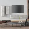 Image de vidaXL Ensemble de meubles TV 4 pcs Gris béton Bois d'ingénierie3114633