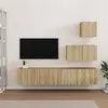 Image de vidaXL Ensemble de meubles TV 4 pcs Chêne sonoma Bois d'ingénierie3114640
