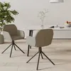 Image de Lot de 2 chaise vidaxl H. 79.5 cm non pliable en plastique interieur gris