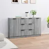 Image de vidaXL Buffets 2 pcs Sonoma gris 60x30x70 cm Bois d'ingénierie3115794