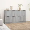 Image de vidaXL Buffets 2 pcs Sonoma gris 60x30x70 cm Bois d'ingénierie3115810