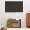 Image de vidaXL Meuble TV Chêne fumé 60x24x32 cm Bois d'ingénierie816029