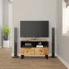 Image de vidaXL Tv-meubel 70x33x46 cm massief mangohout345223