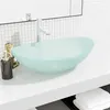 Image de vidaXL Lavabo Vasque à Poser de Toilette Lave-mains de Salle de Bain Lavabo de Salle d'Eau Maison Intérieur Verre Trempé 345244