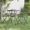Image de vidaXL 3-delige Tuinset metaalgaas antracietkleurig3084707