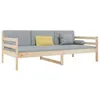 Image de vidaXL Lit de jour 90x190 cm Bois de pin massif