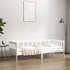 Image de vidaXL Slaapbank zonder matras 80x200 cm massief grenenhout wit814685