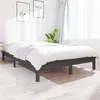 Image de vidaXL Bedframe massief grenenhout 180x200 cm grijs820558