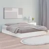 Image de vidaXL Bedframe massief hout wit 200x200 cm820657
