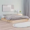 Image de Cadre de lit sans matelas 160x200 cm bois massif