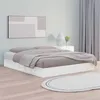 Image de Cadre de lit sans matelas blanc 120x200 cm bois massif