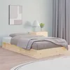 Image de Cadre de lit sans matelas 90x200 cm bois massif